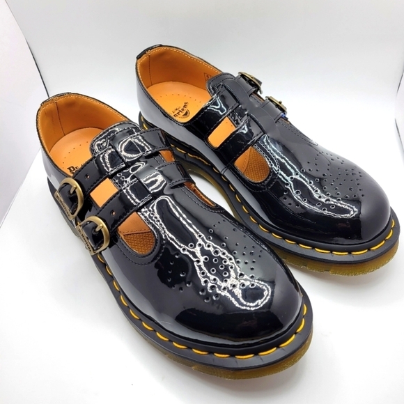 DR. MARTENS 8065 Patent Leather Mary Jane Shoes - Picture 12 of 15